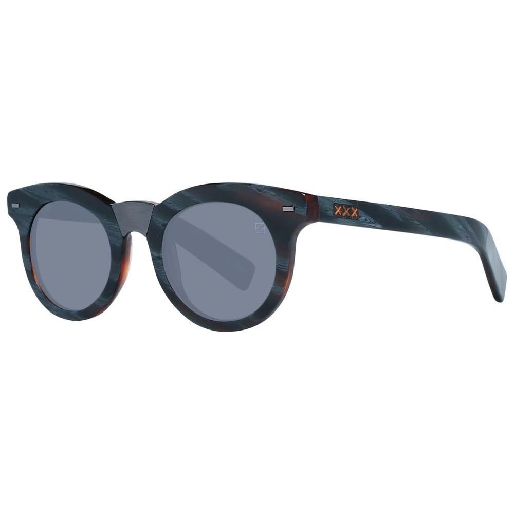 Ermenegildo Zegna Brown Men Sunglasses Ermenegildo Zegna Dim Gray