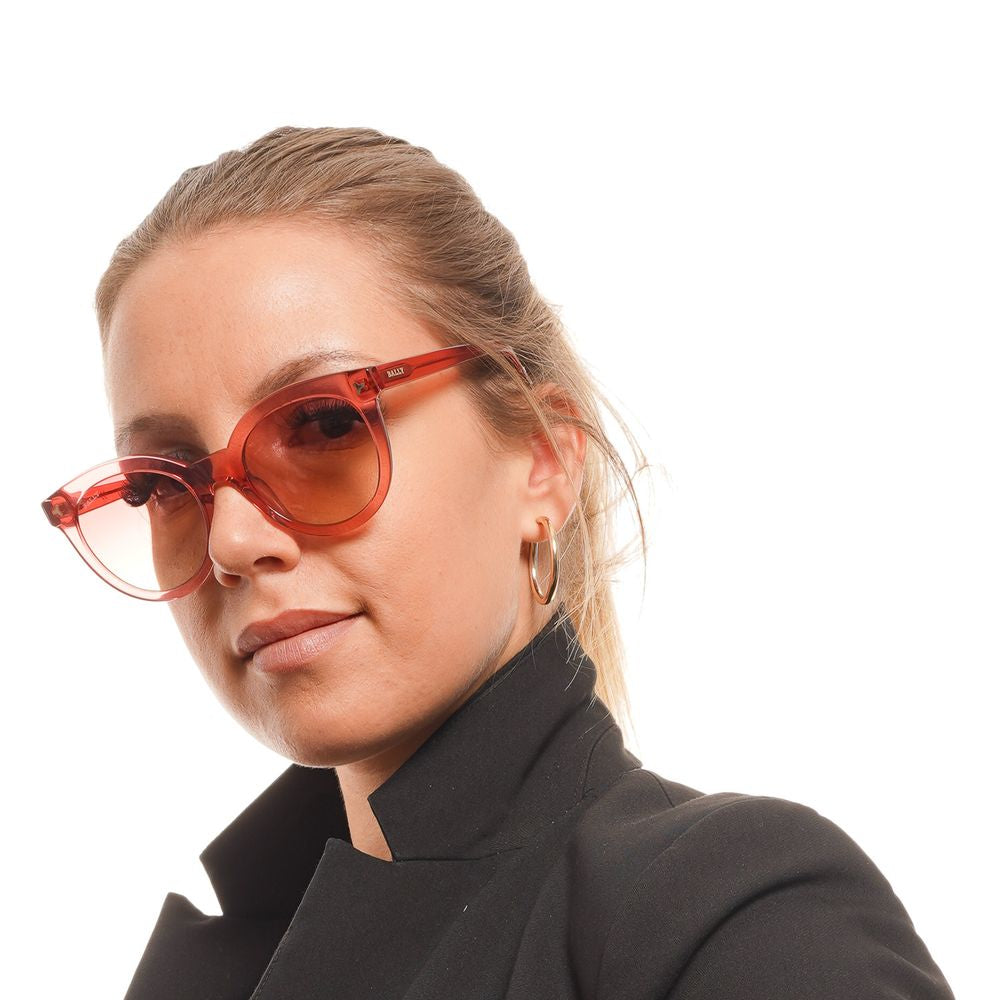 Bally Red Women Sunglasses Bally Rosy Brown