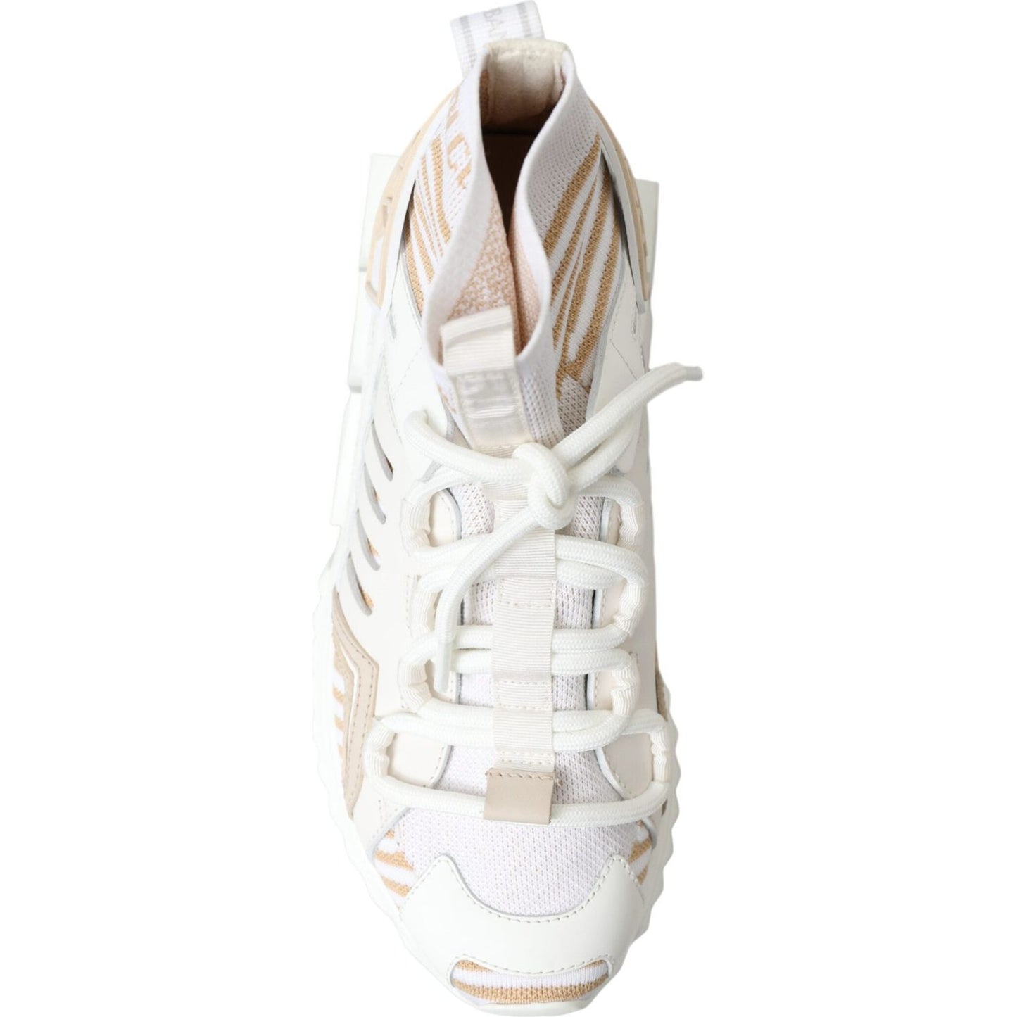 Dolce & Gabbana Elegant Sorrento Slip-On Sneakers Dolce & Gabbana Light Gray
