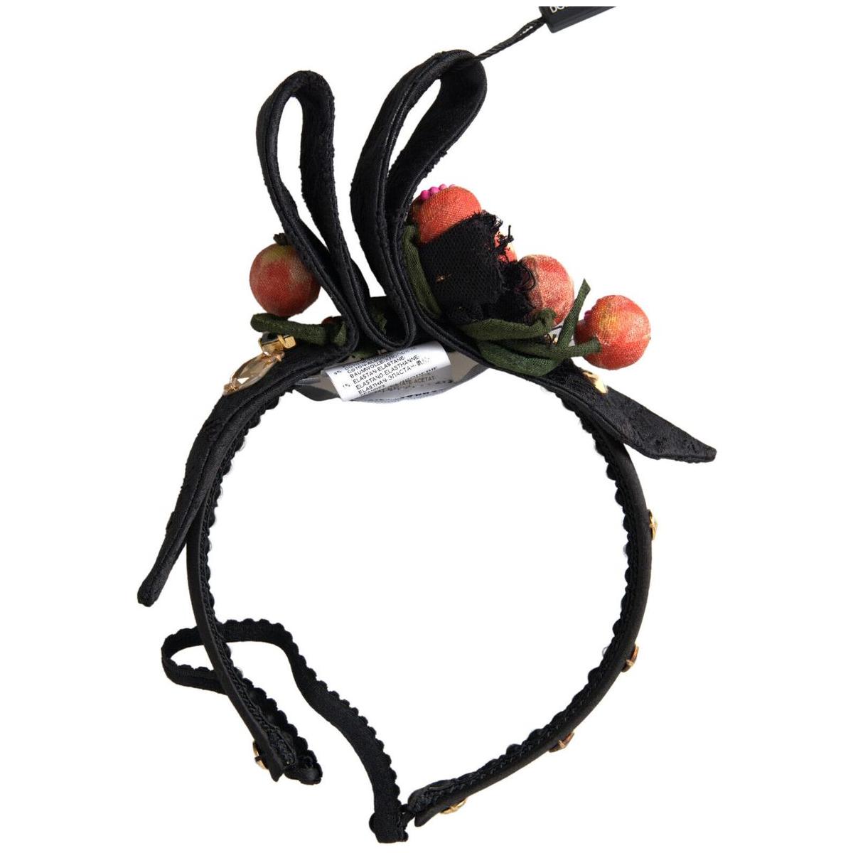 Dolce & Gabbana Exclusive Multicolor Crystal Diadem Headband Dolce & Gabbana Thistle