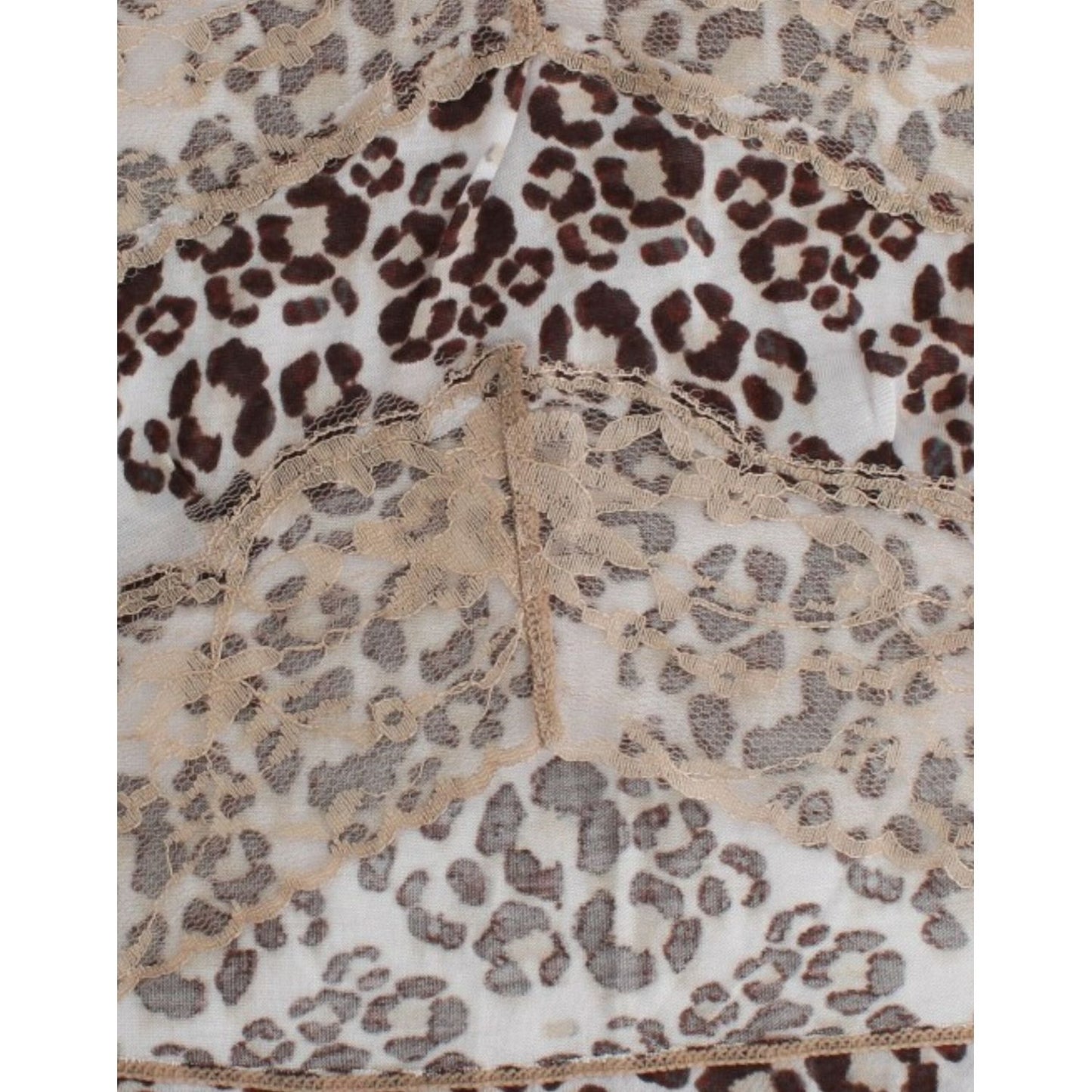 Cavalli Elegant Floral Lace Longsleeve Top Cavalli Rosy Brown