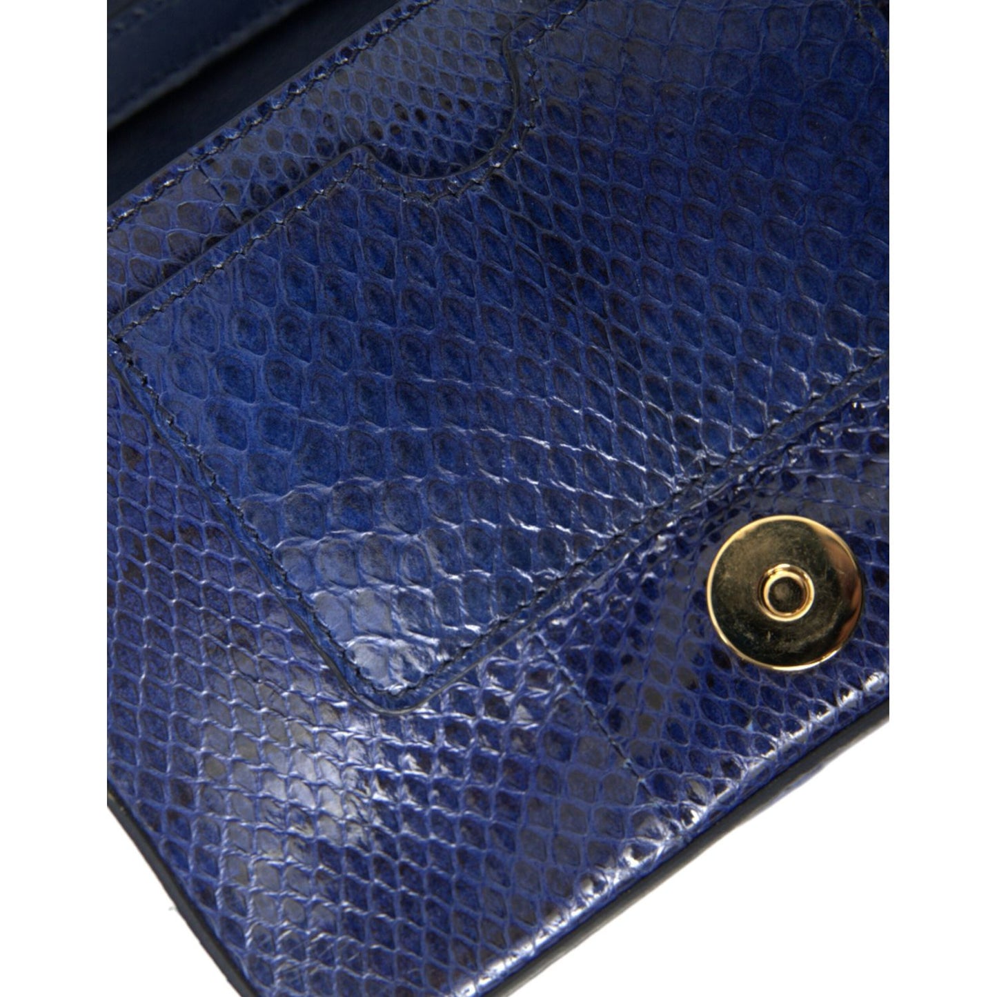 Dolce & Gabbana Exquisite Blue Mink Fur Shoulder Bag Dolce & Gabbana Dark Slate Gray