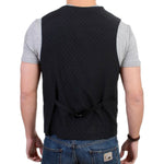 Costume National Chic Gray Casual Vest Costume National Tan