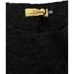 Costume National Chic Gray Wool Crewneck Sweater Costume National Black