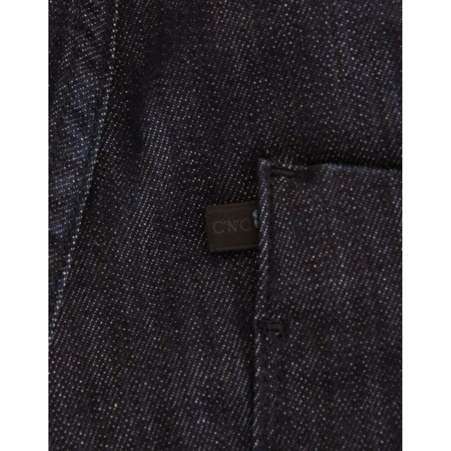 Costume National Chic Dark Blue Skinny Leg Jeans Costume National Black