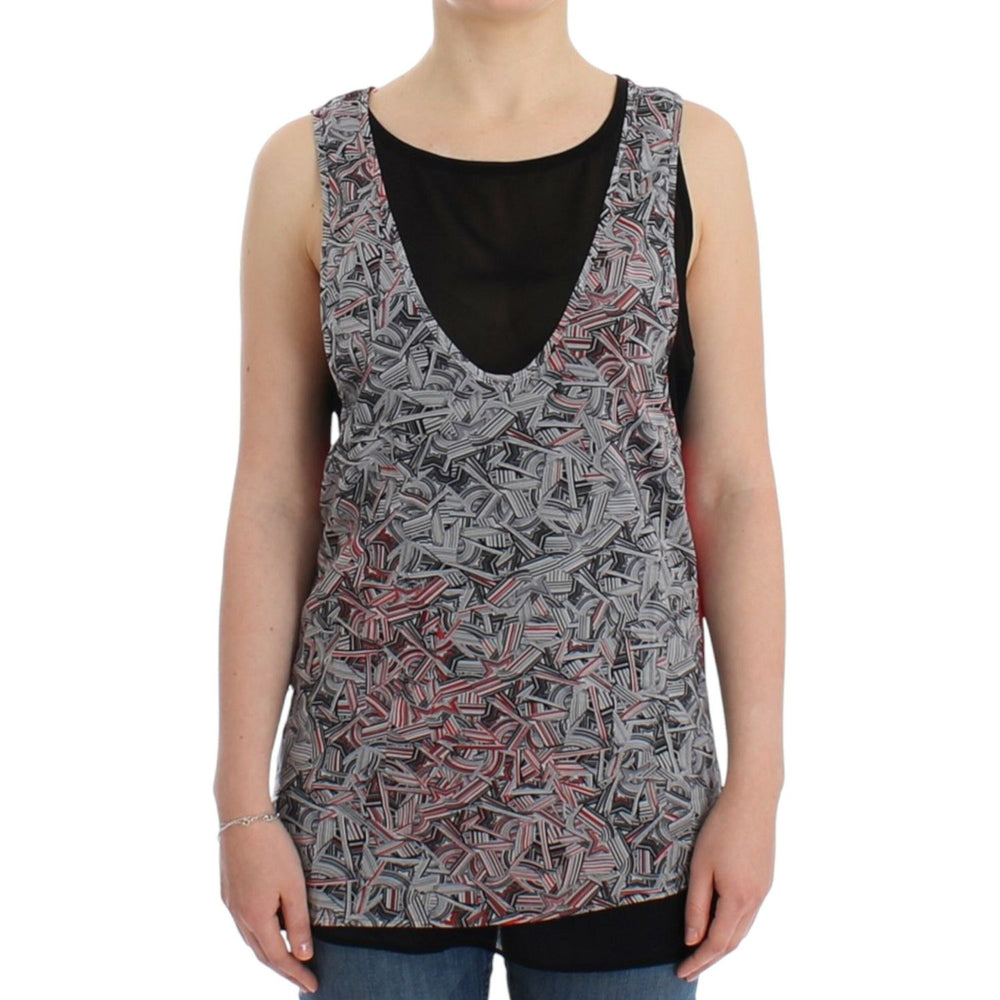 Costume National Black sleeveless top SIG12530-2