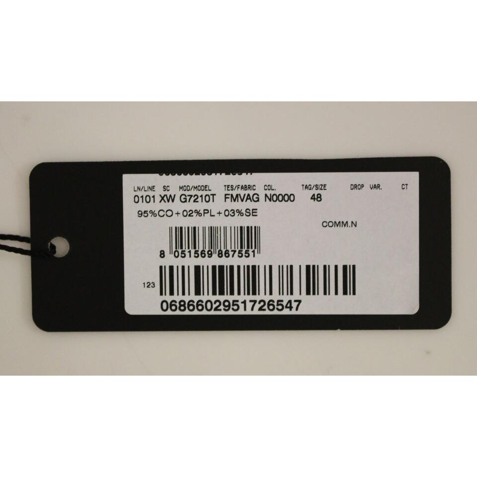 Dolce & Gabbana Gray Cotton Blend Logo Vest Gilet Weste GSS12044-1