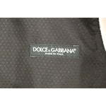Dolce & Gabbana Elegant Single Breasted Gray Dress Vest Dolce & Gabbana Dim Gray