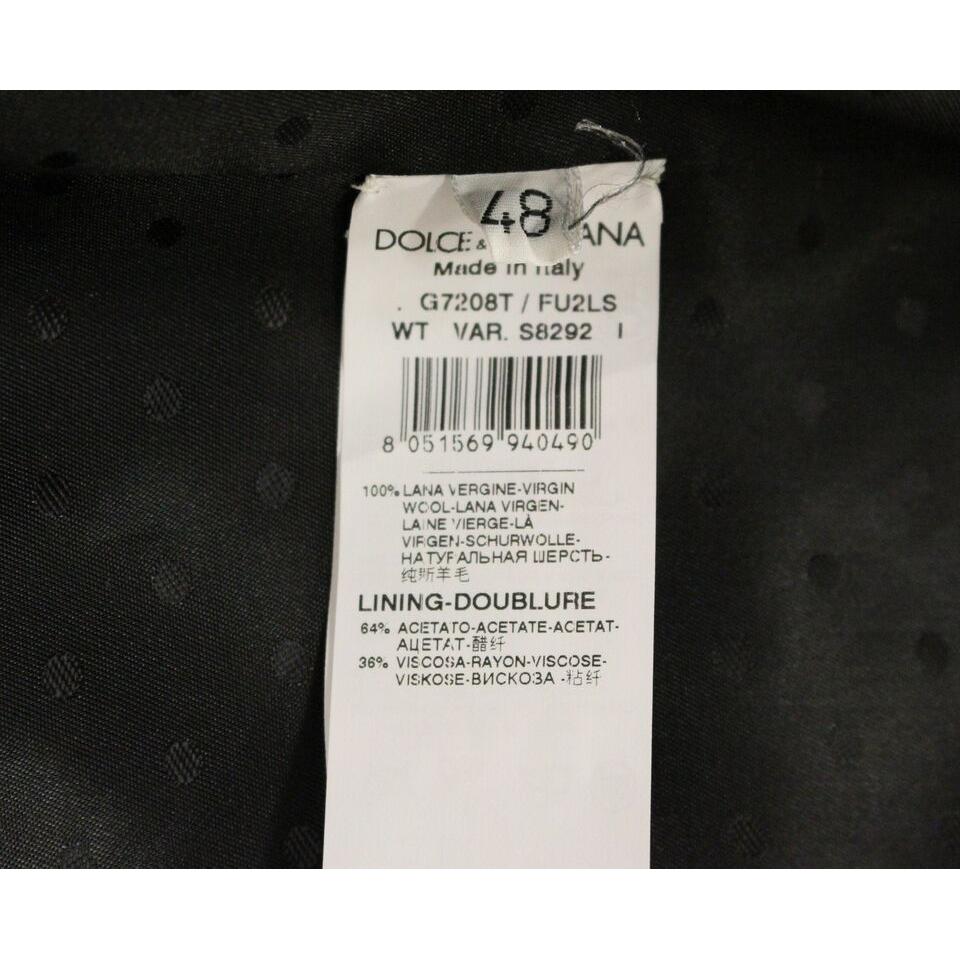 Dolce & Gabbana Elegant Gray Wool Formal Dress Vest Dolce & Gabbana Light Gray