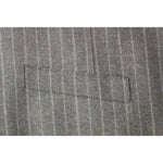 Dolce & Gabbana Elegant Gray Striped Dress Vest Dolce & Gabbana Dim Gray