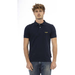 Baldinini Trend Blue Cotton Men Polo