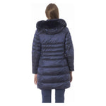 Baldinini Trend Light Blue Polyester Women Jacket