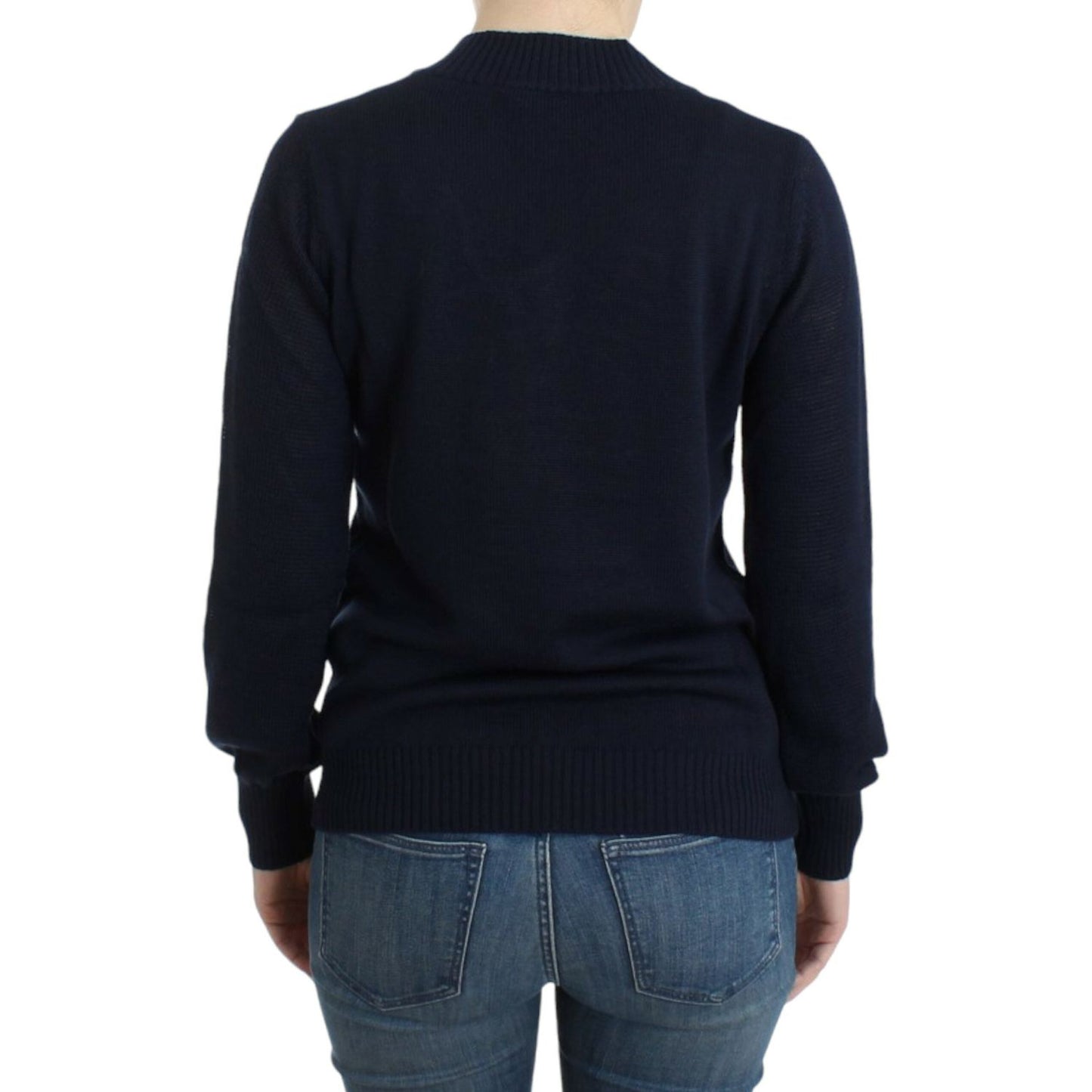 Costume National Elegant V-Neck Lightweight Sweater Costume National Black