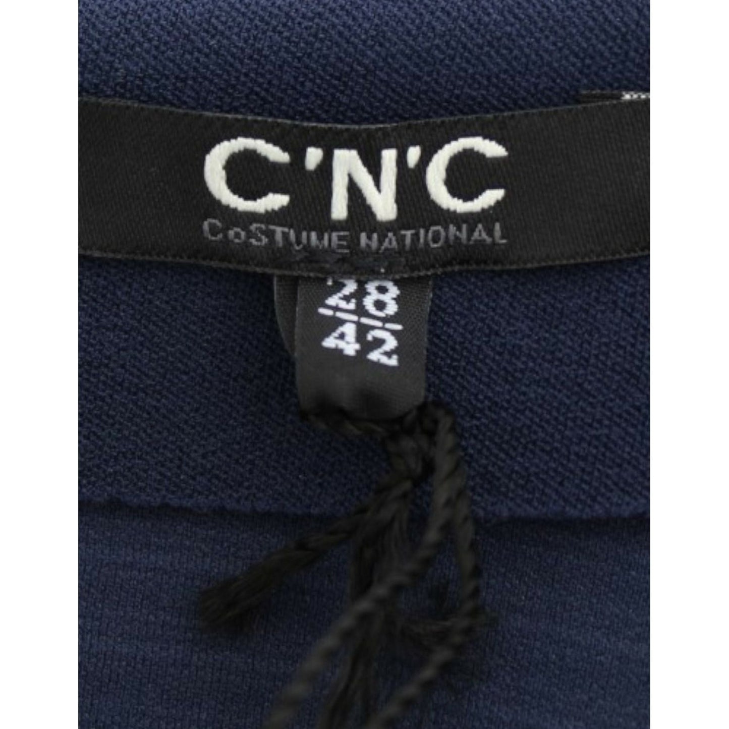 Costume National Blue nylon mini skirt