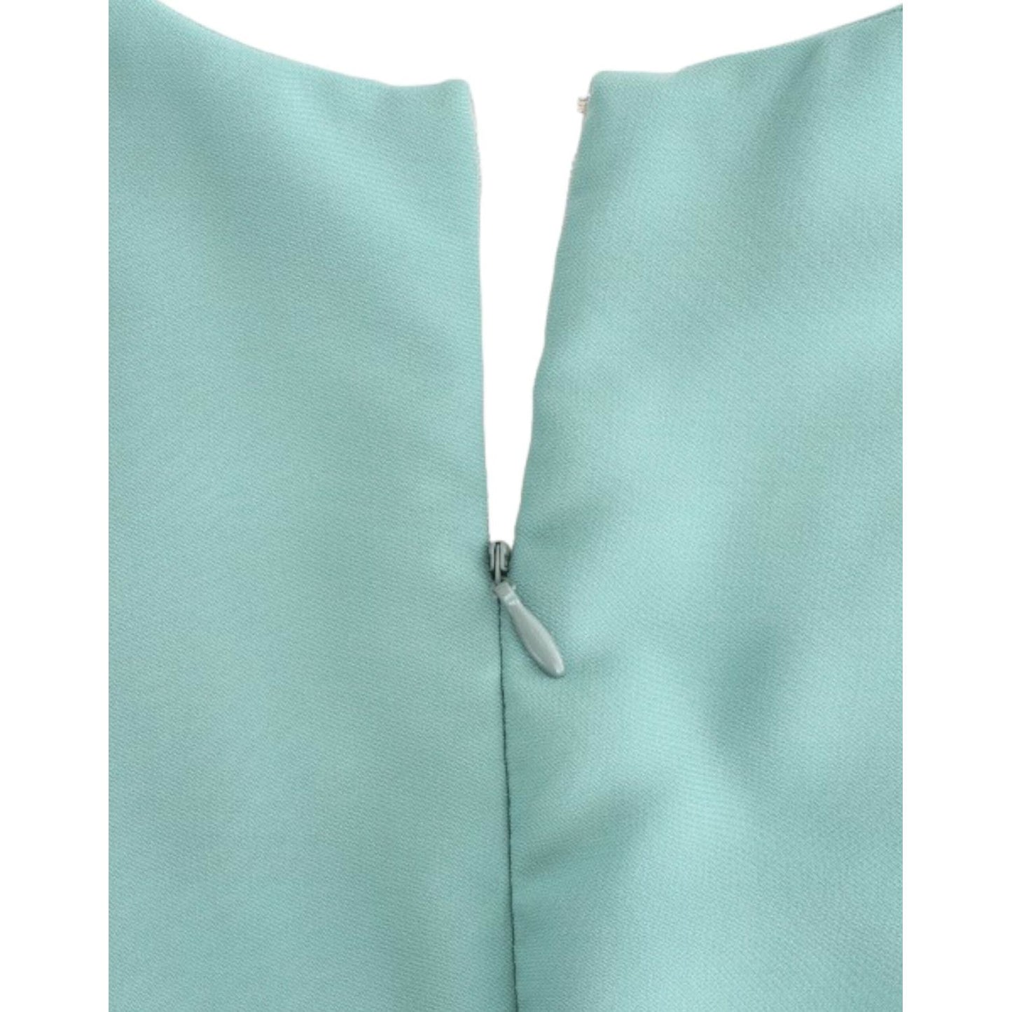 Costume National Elegant Green V-Neck Midi Dress Costume National Dark Gray