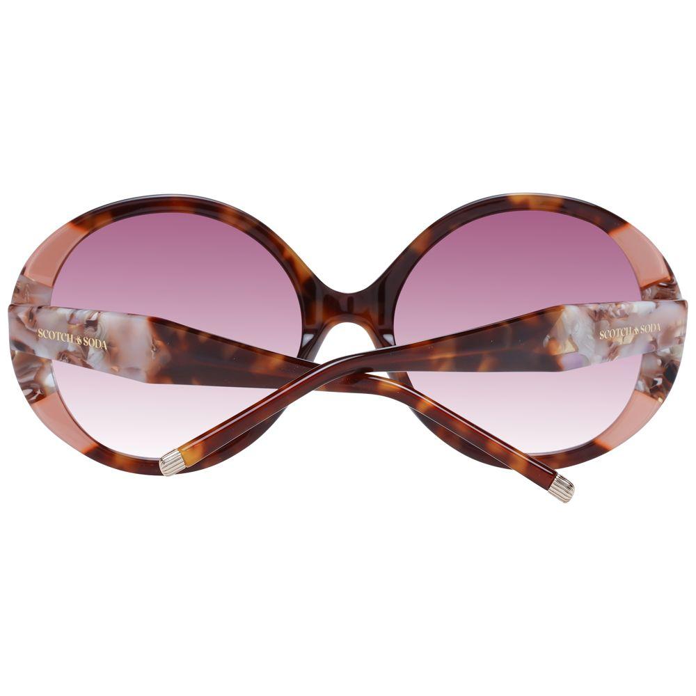 Scotch & Soda Brown Women Sunglasses Scotch & Soda Rosy Brown