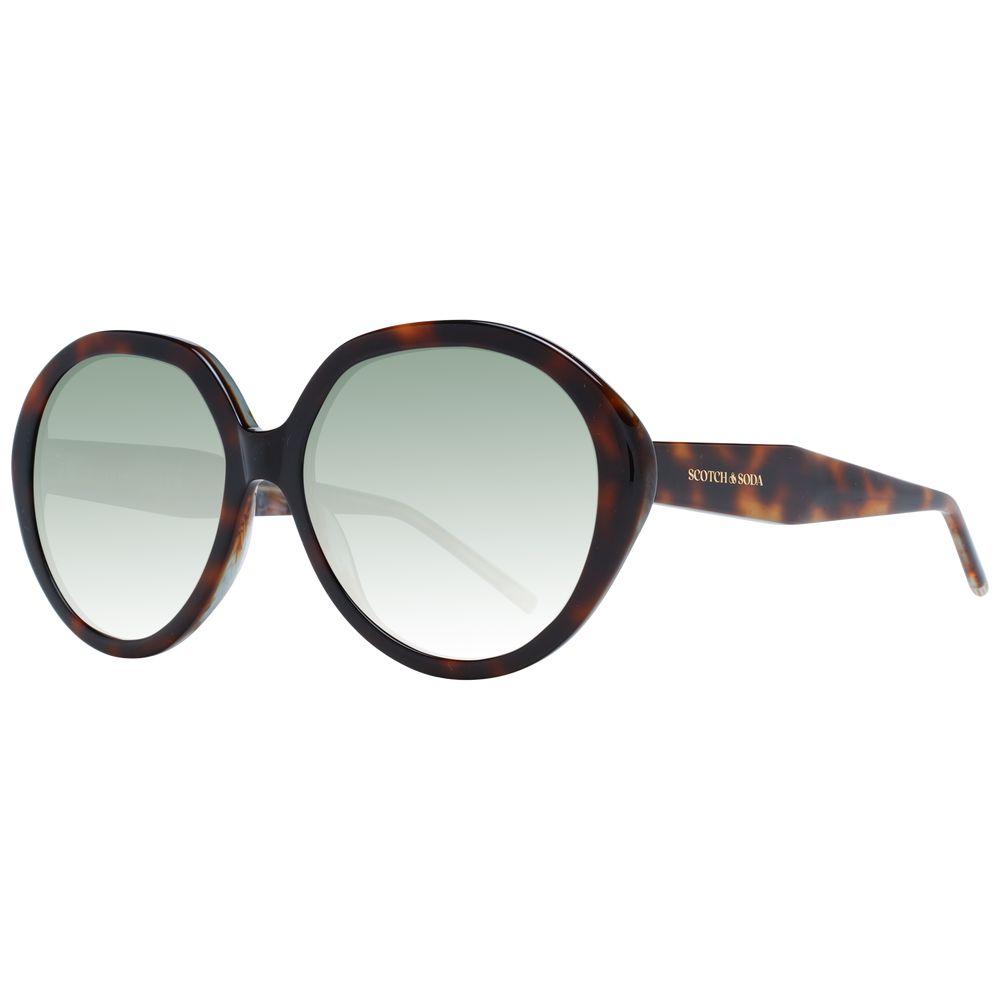 Scotch & Soda Brown Women Sunglasses Scotch & Soda Gray