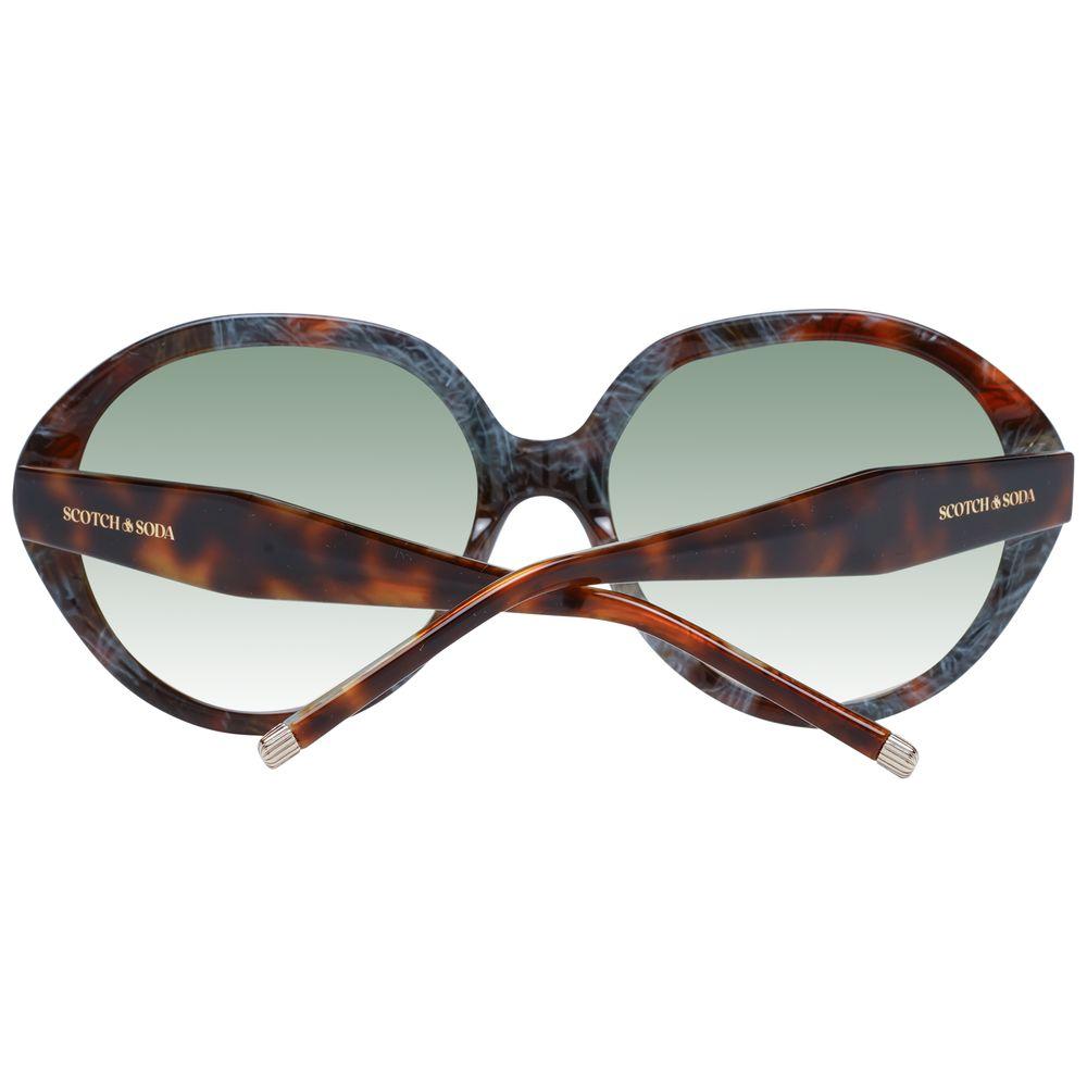 Scotch & Soda Brown Women Sunglasses Scotch & Soda Gray