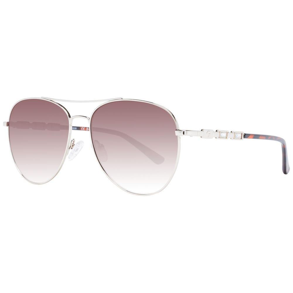 Guess Guess Silver Women Sunglasses GU-1045670 1728,67345776800,Guess,New with tags,Silver,Sunglasses,Sunglasses for Women - Sunglasses,Women