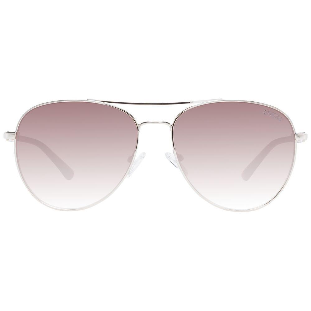 Guess Guess Silver Women Sunglasses GU-1045670 1728,67345776800,Guess,New with tags,Silver,Sunglasses,Sunglasses for Women - Sunglasses,Women