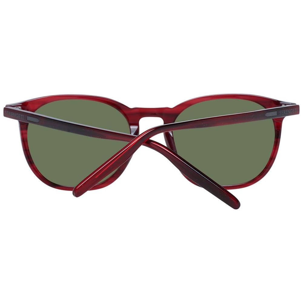 Serengeti Red Unisex Sunglasses Serengeti Dim Gray