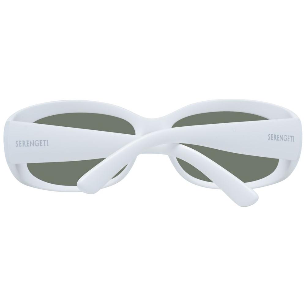 Serengeti White Women Sunglasses Serengeti Light Gray