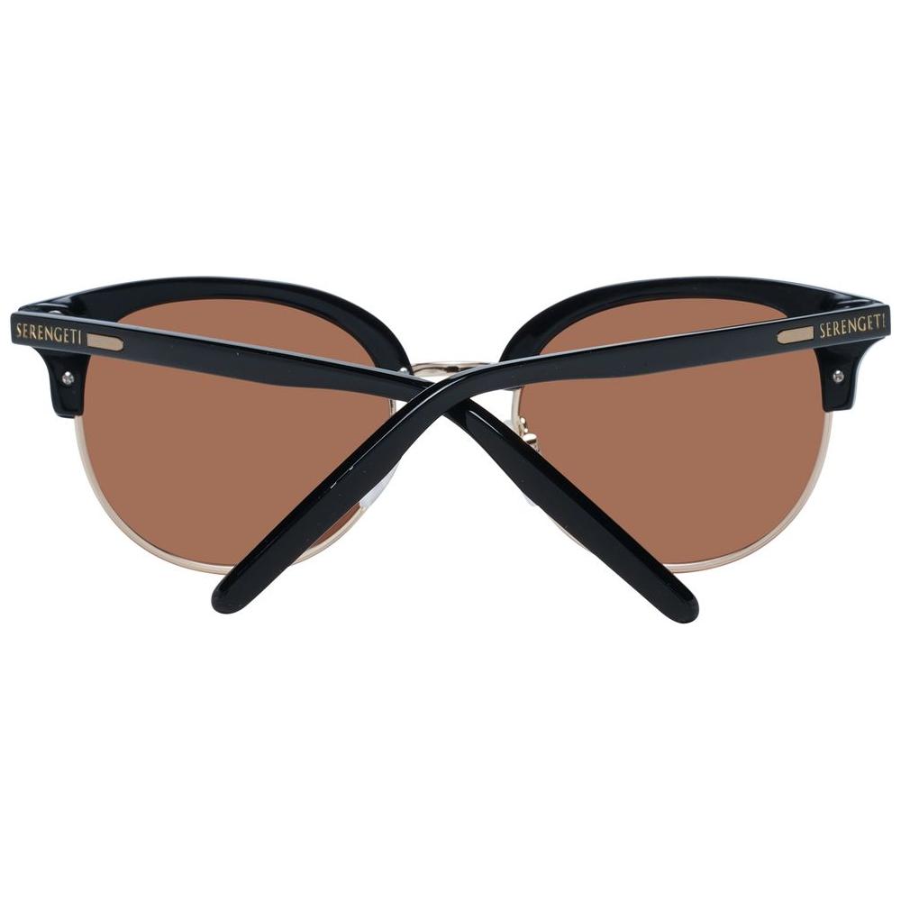 Serengeti Black Women Sunglasses Serengeti Dim Gray