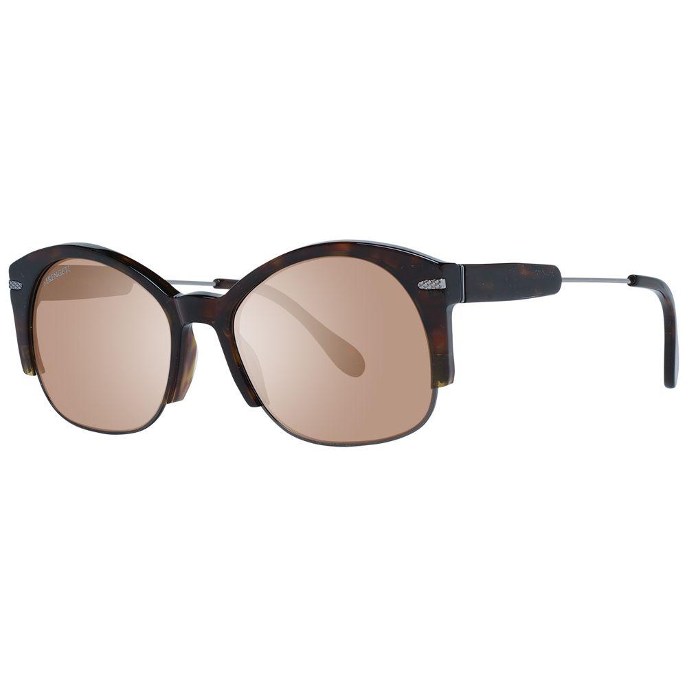 Serengeti Brown Unisex Sunglasses Serengeti Rosy Brown