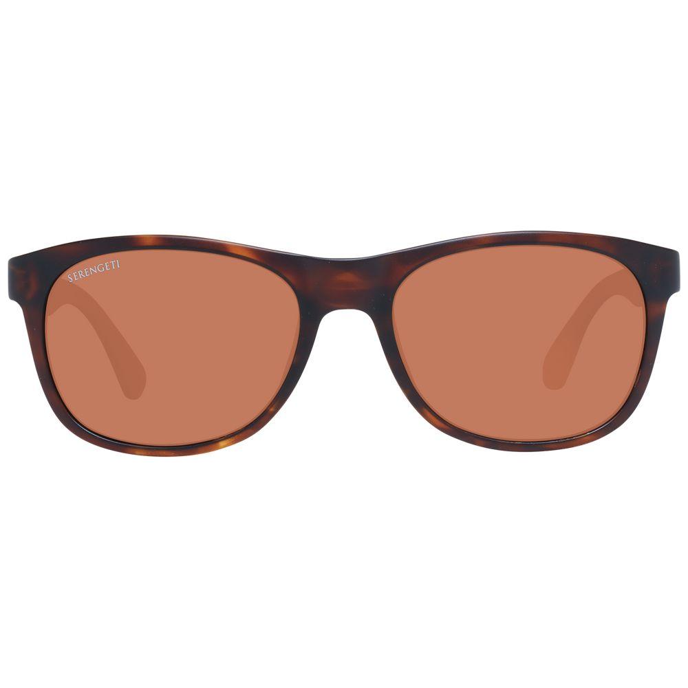 Serengeti Black Unisex Sunglasses Serengeti Rosy Brown