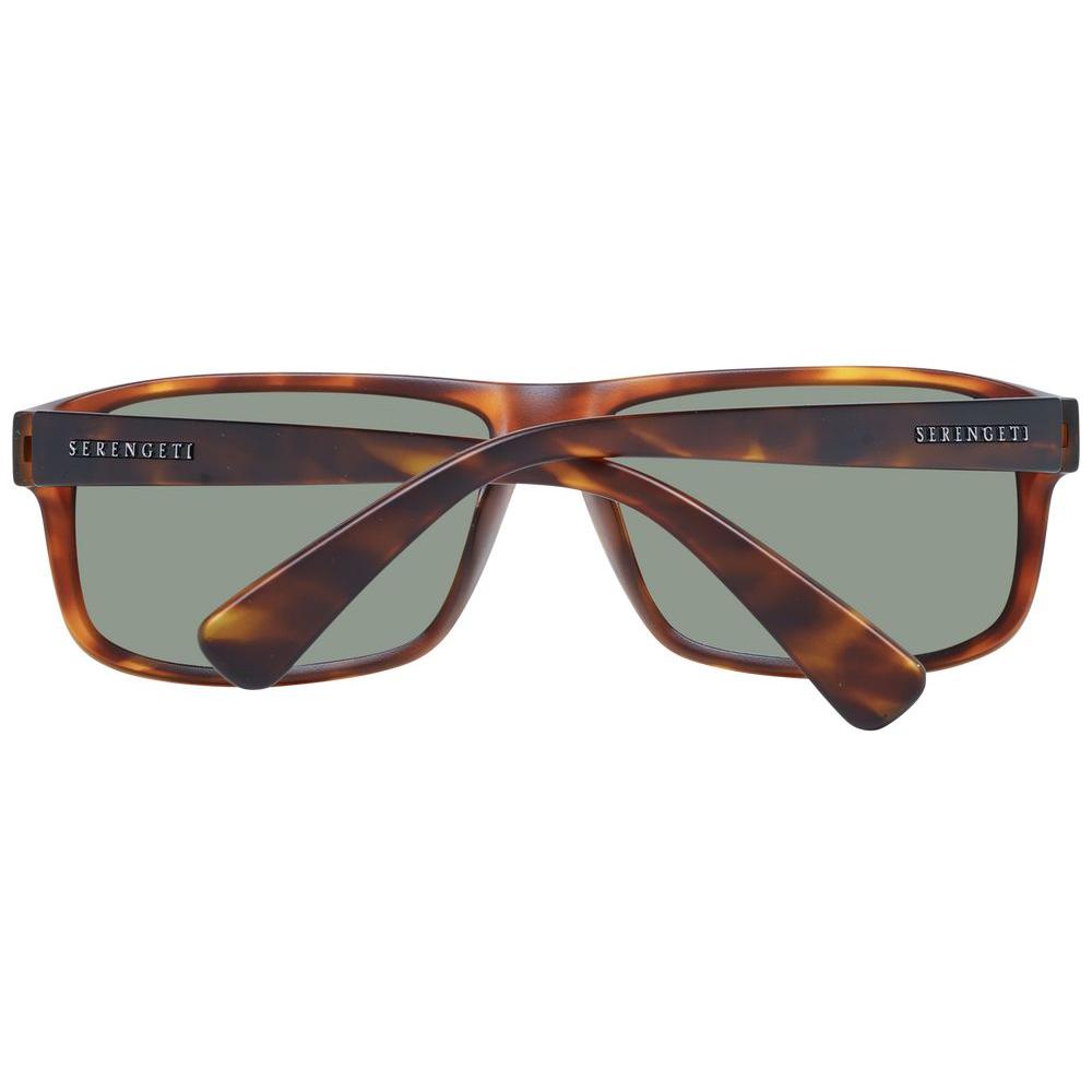Serengeti Brown Unisex Sunglasses Serengeti Light Slate Gray