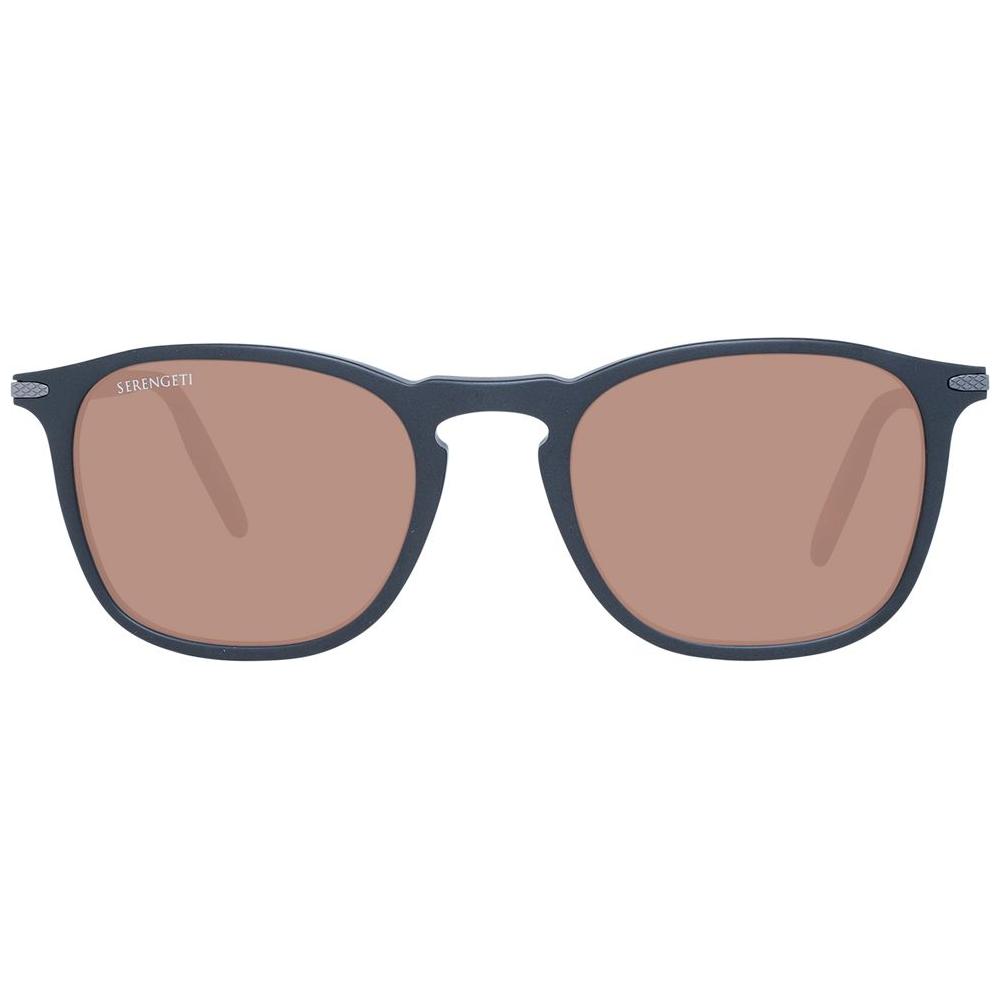 Serengeti Black Unisex Sunglasses Serengeti Rosy Brown