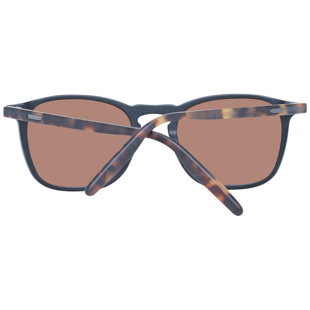Serengeti Black Unisex Sunglasses Serengeti Rosy Brown