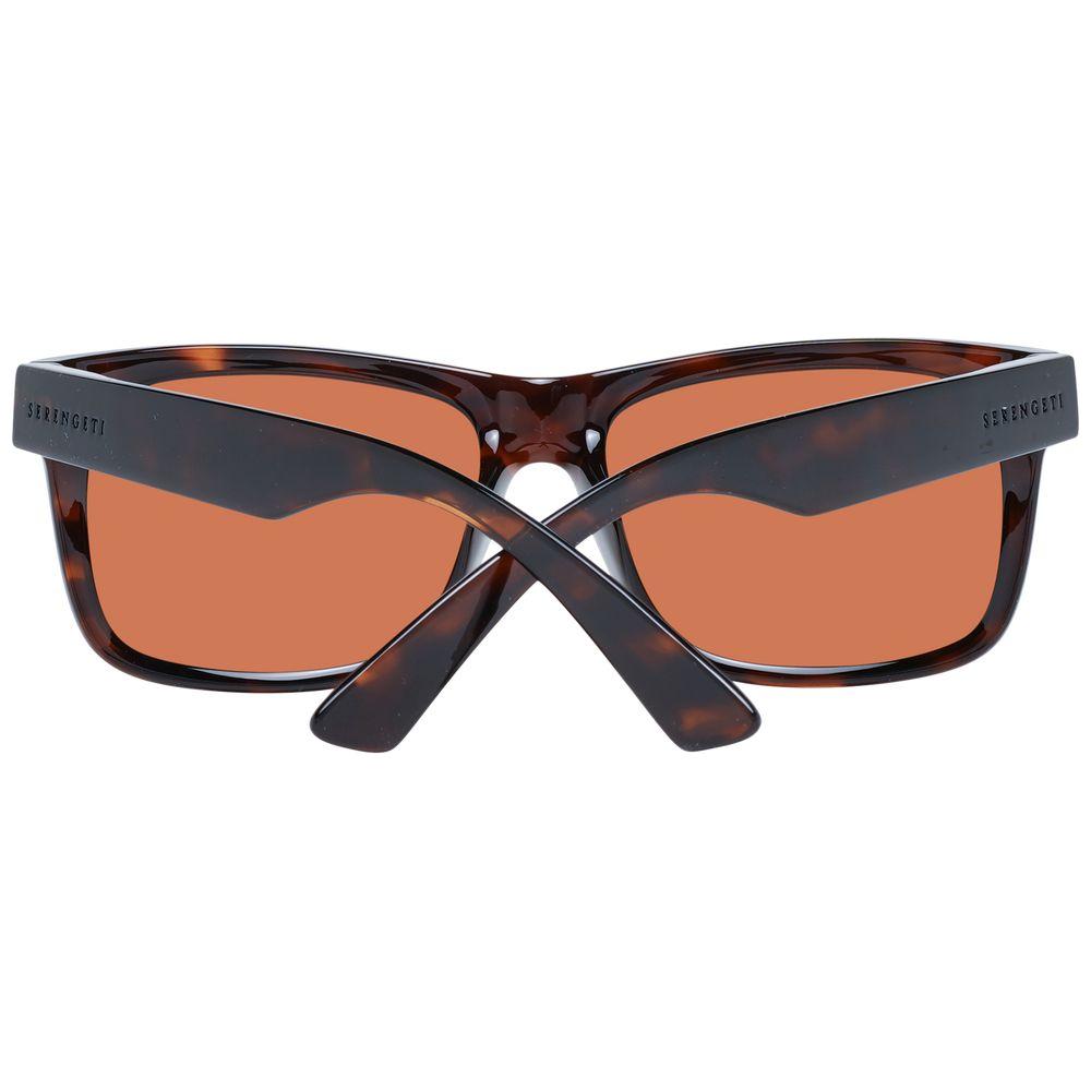 Serengeti Brown Unisex Sunglasses Serengeti Dark Salmon