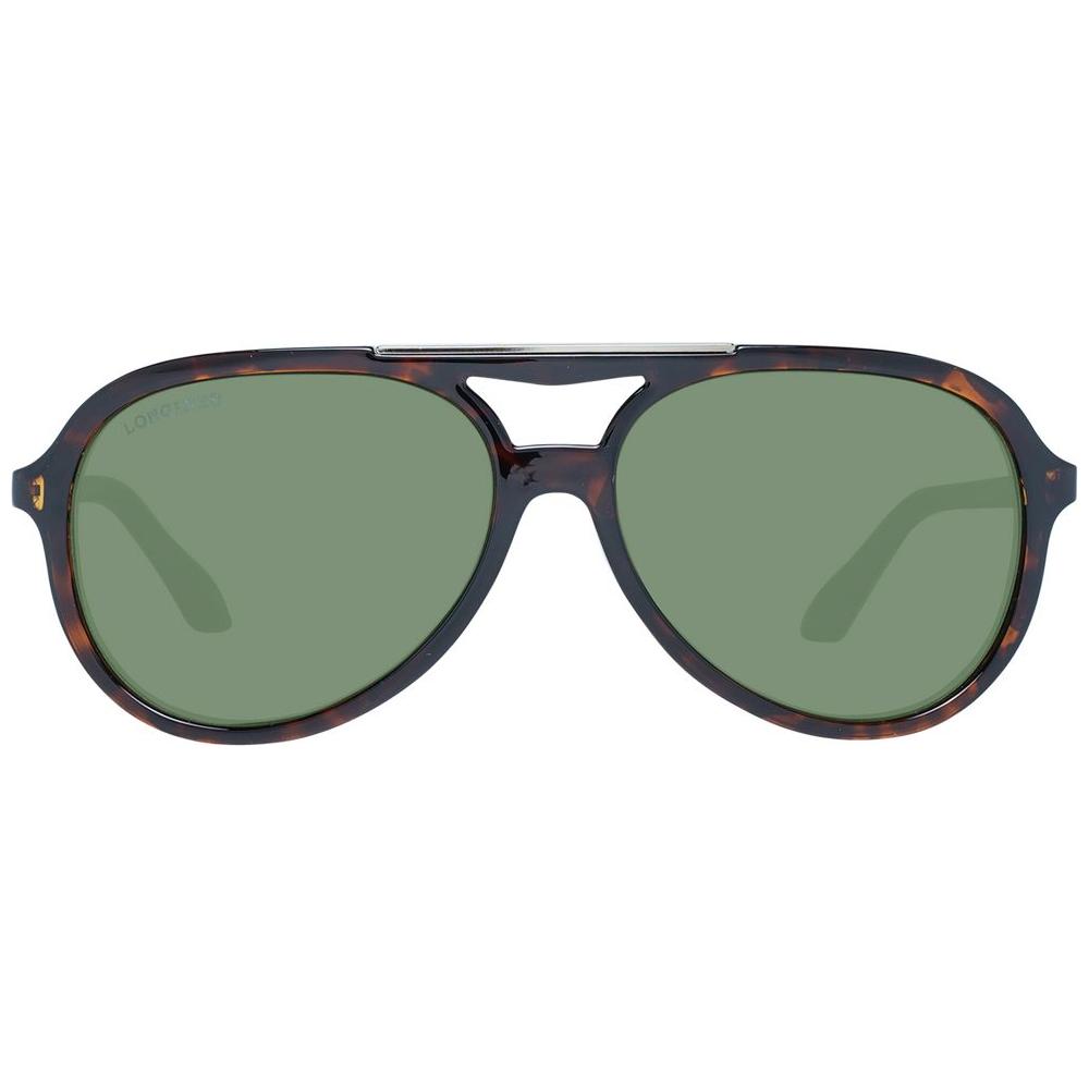 Longines Brown Men Sunglasses Longines Slate Gray