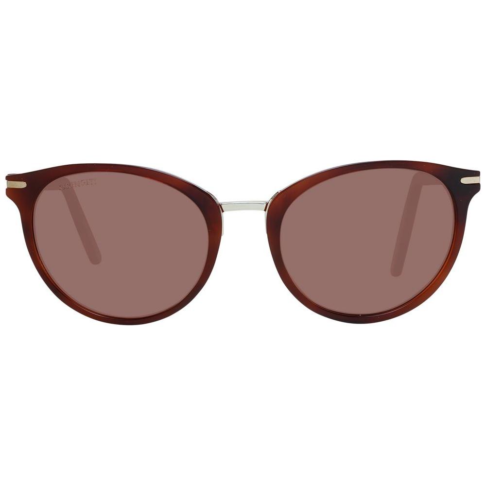 Serengeti Brown Women Sunglasses Serengeti Dim Gray