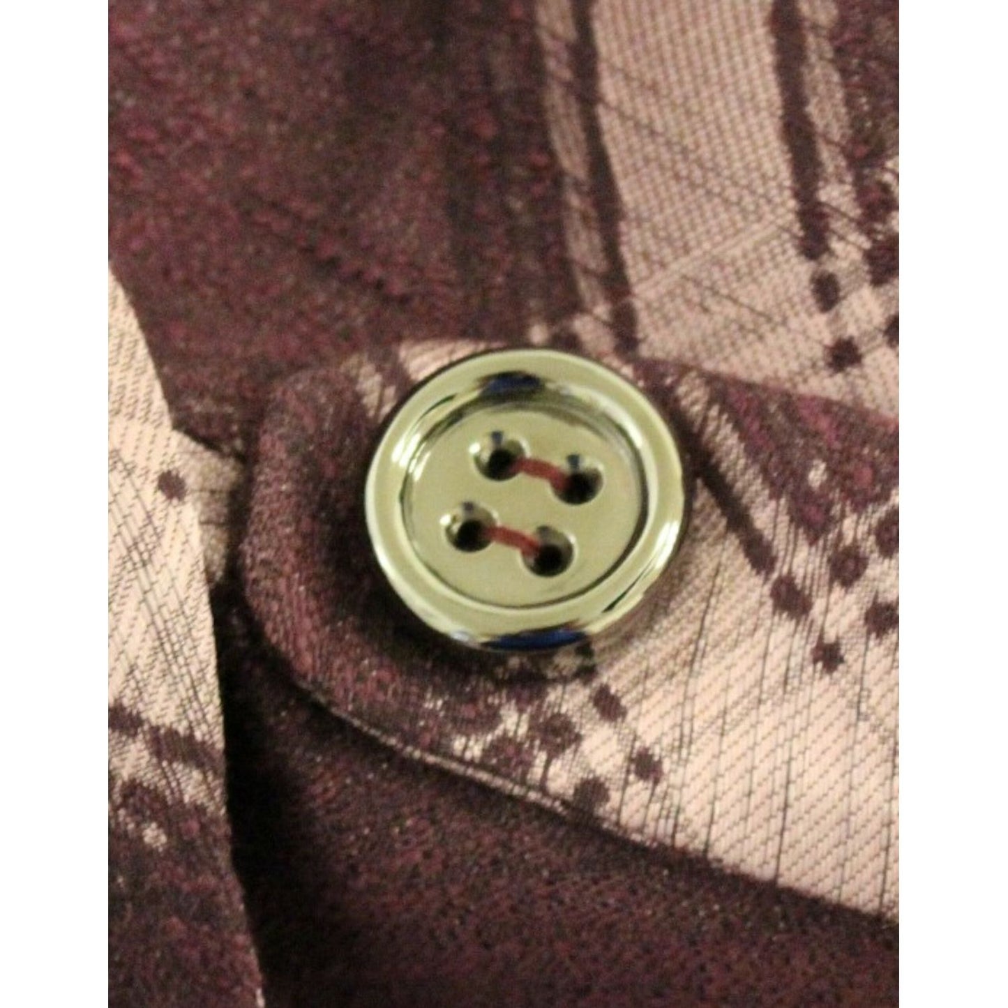 House of Holland Chic Purple Checkered Jacket Blazer House of Holland Dark Slate Gray