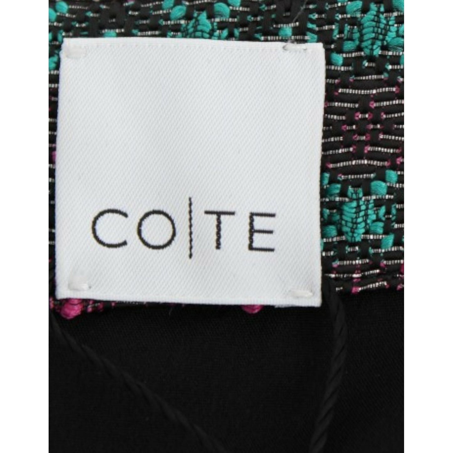 CO|TE Multicolor Short Sleeve Doris Long Dress CO|TE Black