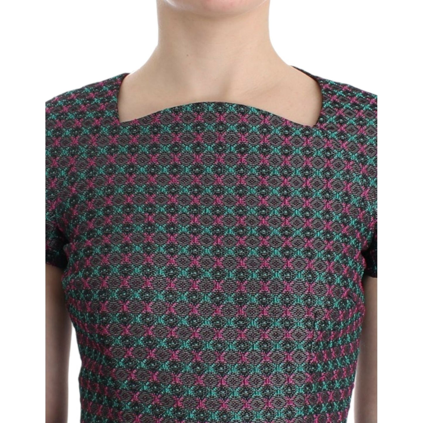 CO|TE Multicolor Short Sleeve Doris Long Dress CO|TE Dark Slate Gray