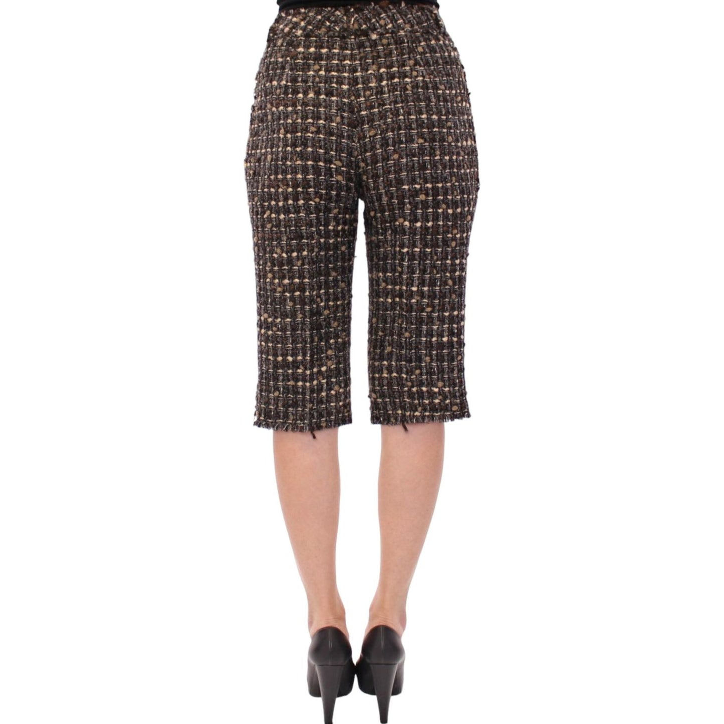 Dolce & Gabbana Exquisite Multicolor Artisan Shorts Dolce & Gabbana Dark Slate Gray
