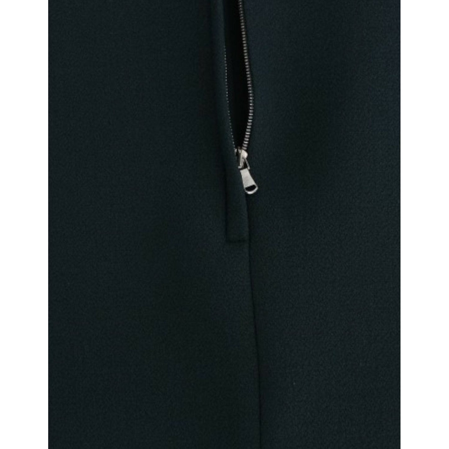 Dolce & Gabbana Enchanted Sicily Green Wool Silk Blend Blouse Dolce & Gabbana Black