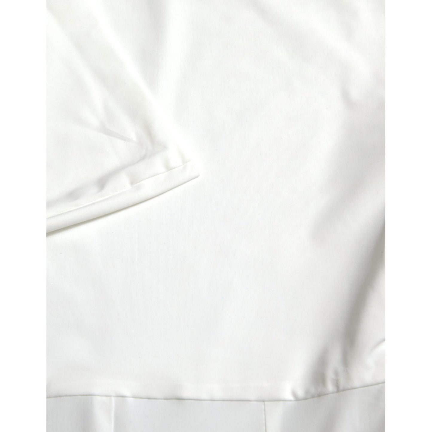 Dolce & Gabbana Elegant White Strapless Jumpsuit Dress Dolce & Gabbana White Smoke
