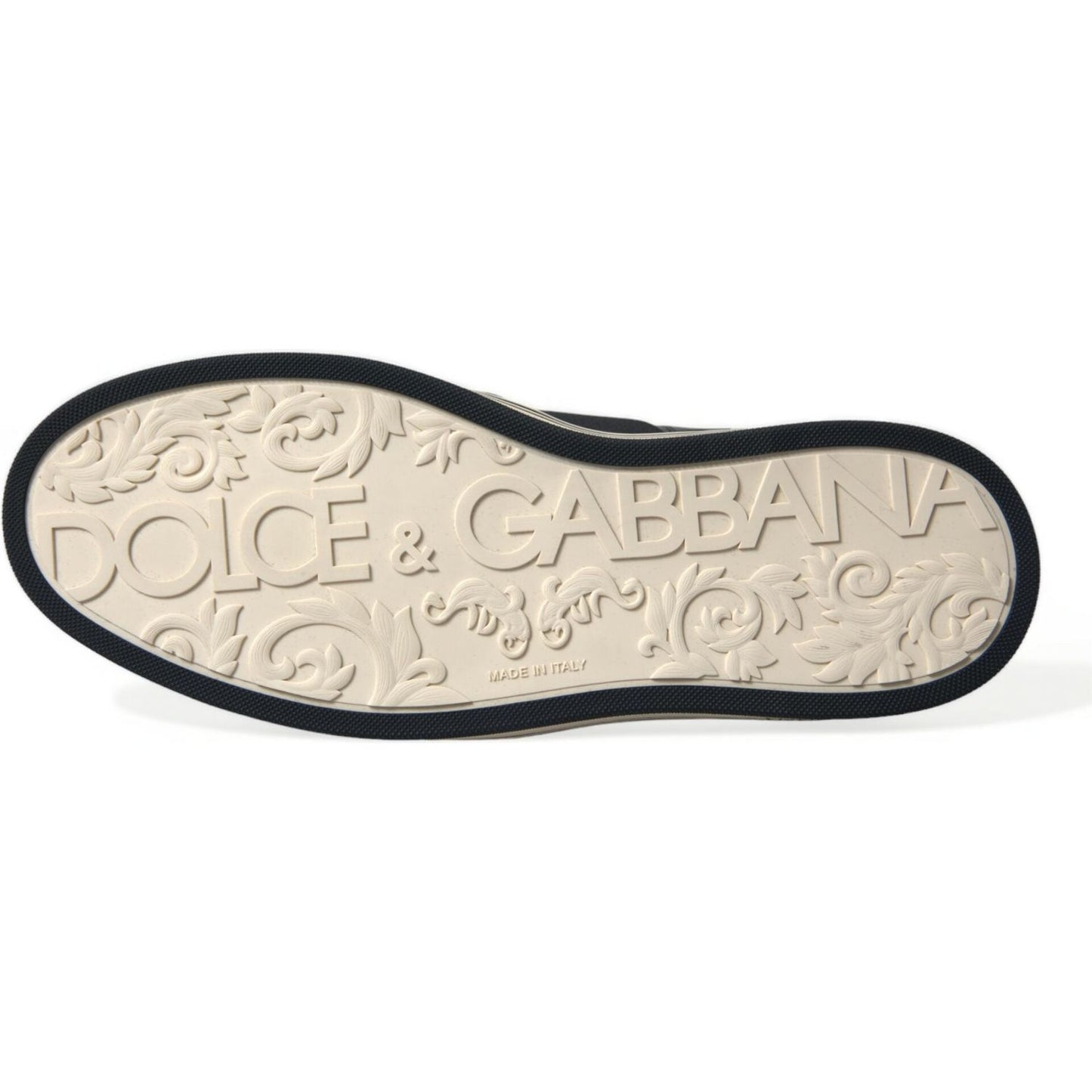 Dolce & Gabbana Elegant Crocodile Leather Low-Top Sneakers Dolce & Gabbana Light Gray