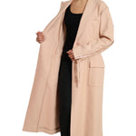 Dolce & Gabbana Elegant Beige Single-Breasted Trench Coat Dolce & Gabbana Tan