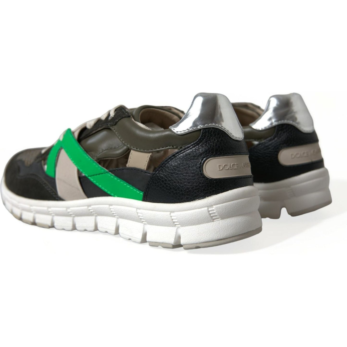 Dolce & Gabbana Exquisite Multicolor Low-Top Designer Sneakers Dolce & Gabbana Dark Slate Gray