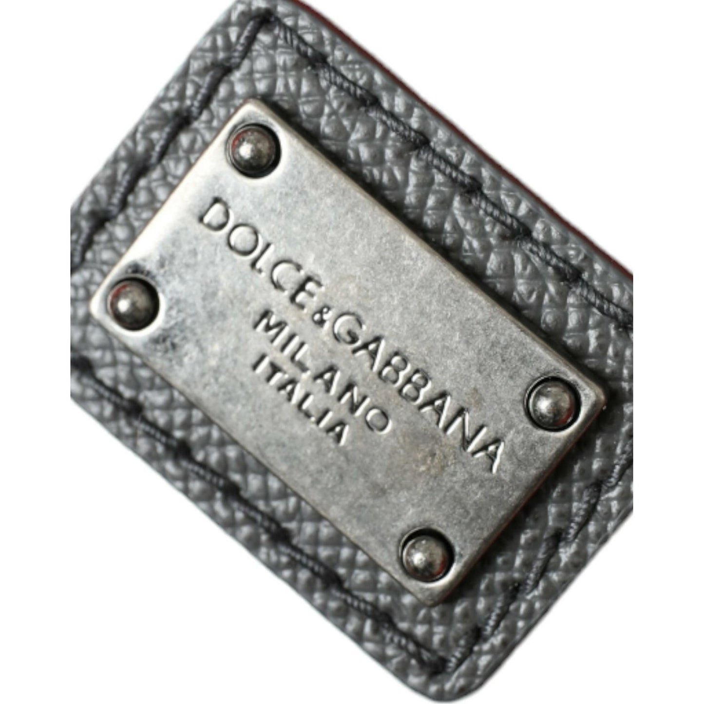 Dolce & Gabbana Elegant Red Nylon-Leather Backpack Dolce & Gabbana Light Slate Gray
