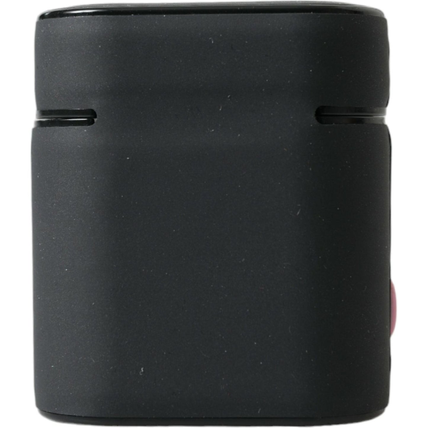 Dolce & Gabbana Elegant Dual-Tone Leather Airpods Case Dolce & Gabbana Dark Slate Gray