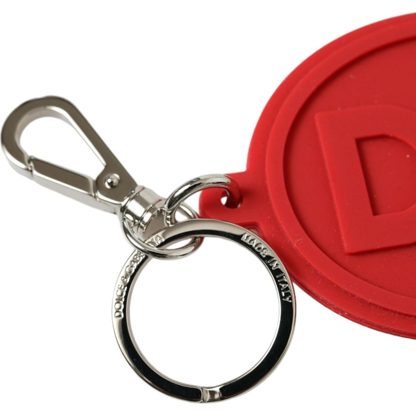 Dolce & Gabbana Elegant Red Trifold Key Holder Case Dolce & Gabbana Firebrick