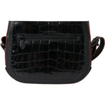 Balenciaga Elegant Exotic Leather Camera Bag Balenciaga Black