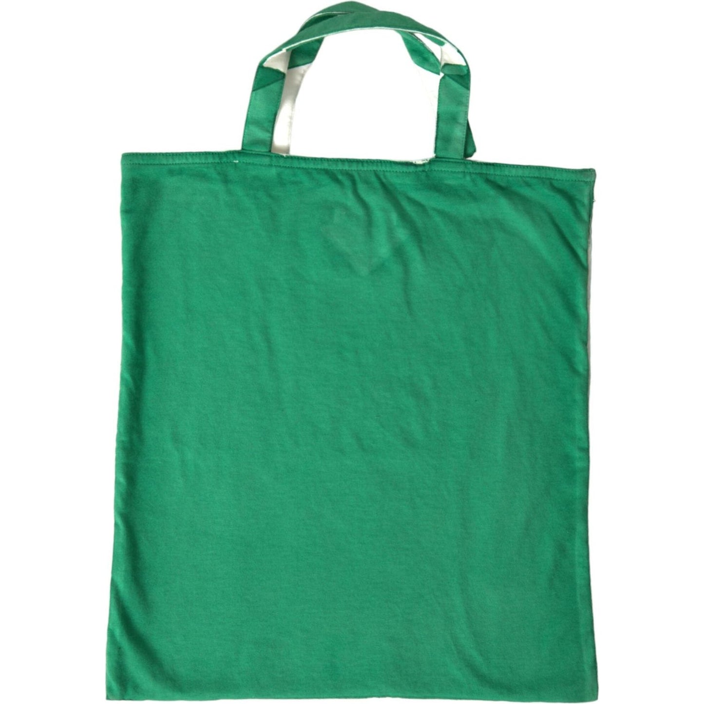 Prada Elegant Green Fabric Tote Bag Prada Sea Green