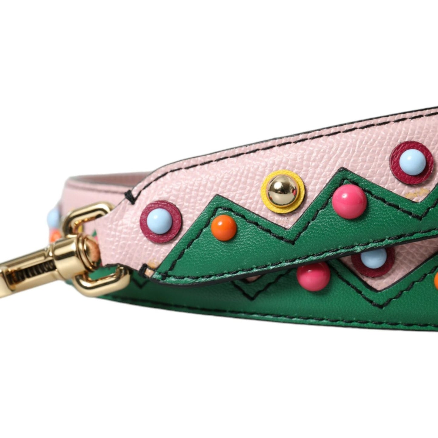 Dolce & Gabbana Pink Leather Handbag Accessory Shoulder Strap Dolce & Gabbana Pink